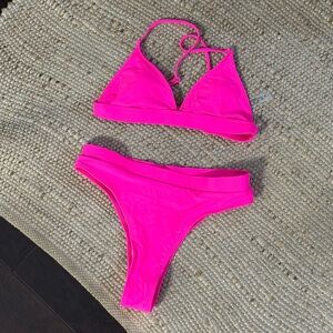 NWOT | Hot Pink Women's Bikini Set